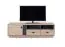 Moderner TV-Unterschrank mit zwei Schubladen Niel 06, Farbe: Eiche / Anthrazit - Abmessungen: 45 x 155 x 40 cm (H x B x T)