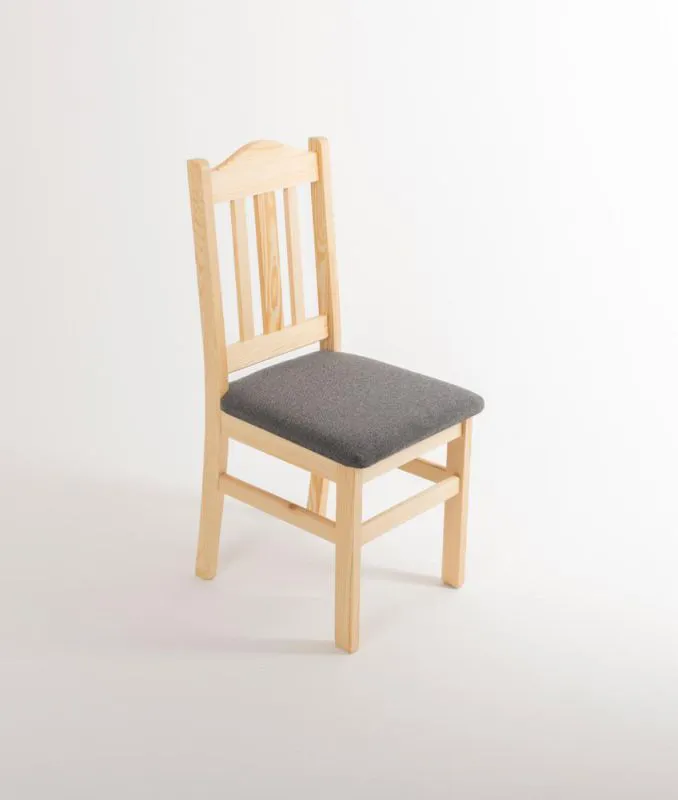 Holzstuhl Gepolstert Abbildung