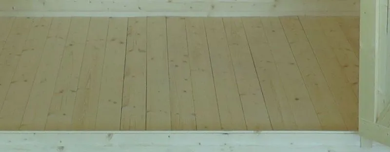 Fußboden für das Gartenhaus Robusto