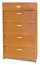 Schuhschrank Pamanukan 11, Farbe: Erle - Abmessungen: 118 x 60 x 38 cm (H x B x T)