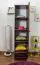 Garderobenschrank Kiefer, Farbe: Eiche 190x47x60 cm Abbildung