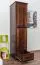 schmaler Kleiderschrank, Farbe: Nuss 190x47x60 cm Abbildung