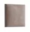 Polsterpaneele, 10er Set, Farbe: Braun, Bezug: Velour, Maße: 30 x 30 cm