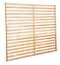 Seitenwand für Holzpavillon "Almsee", unbehandelt, aus österreichischer Hochgebirgslärche, Lamellen: 44 / 20 mm, Maße: 149 x 177 (H x B)