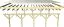 Einzelcarport Classic 1 mit PVC-Dach Variante A, Farbe: Natur KDI