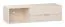 TV-Schrank | 1 offenes Fach | Farbe: Beige | Soft-Close-Funktion | Griffe: Beige | zwei Schubladen | 1 Kabeldurchführung | Maße: 130 x 42 x 36 cm