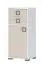 Kommode 22, Farbe: Weiß / Creme - Abmessungen: 102 x 44 x 37 cm (H x B x T)