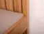 Stilvolles Doppelbett Eiche Vollholz massiv natur Pirol 90, Matratzenmaße 180 x 200 cm, hochwertiges Holz, lange Lebensdauer, stabile Konstruktion