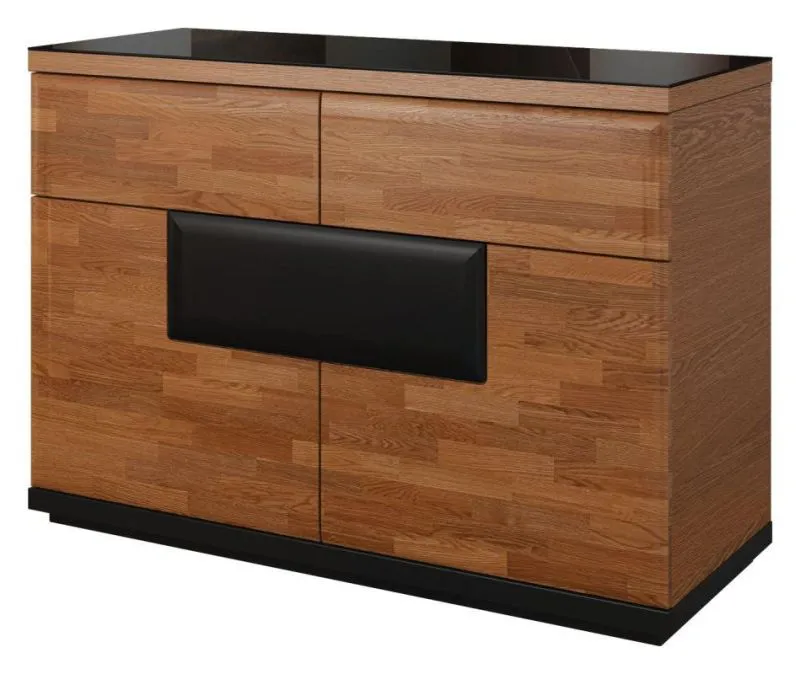 Küchenschrank, Mehrzweckschrank, Anrichte, 122 cm breit Abbildung