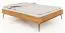 Einzelbett / Gästebett Rolleston 03 Kernbuche massiv geölt - Liegefläche: 140 x 200 cm (B x L)