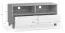 TV-Unterschrank Invernada 10, Farbe: Weiß - Abmessungen: 56 x 120 x 47 cm (H x B x T)