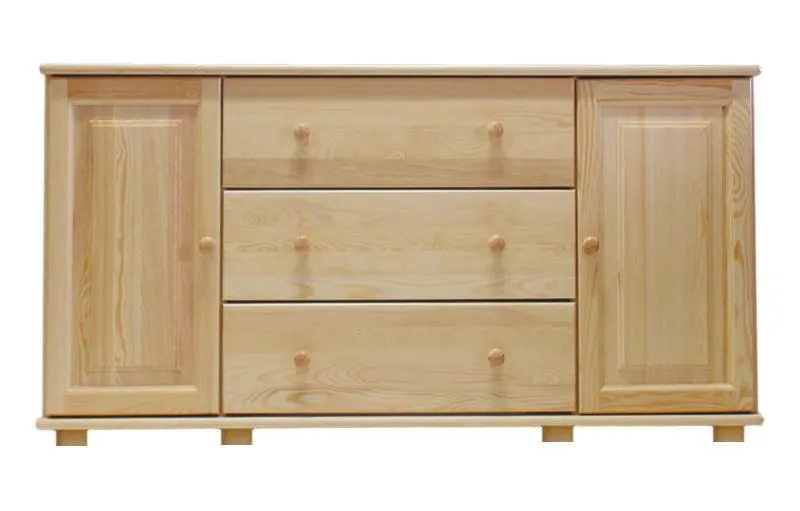 Küchenschrank, Mehrzweckschrank, Anrichte, 156 cm breit Abbildung