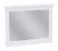 Spiegel Rasina 33, Farbe: Weiß - Abmessungen: 73 x 98 x 5 cm (H x B x T)