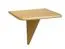 Hängeregal / Wandregal Kiefer massiv Vollholz natur 016 - Abmessung 30 x 30 x 24 cm (H x B x T)