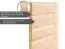 Sauna "Eivind" SET mit bronzierter Tür - Farbe: Natur, Ofen 3,6 kW - 145 x 145 x 187 cm (B x T x H)