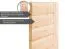 Sauna "Tjara 1" SET mit graphitfarbener Tür - Farbe: Natur, Ofen 9kW - 193 x 184 x 209 cm (B x T x H)