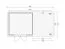 Gartenhaus SET naturbelassen mit Anbaudach 2,4 m Breite, Grundfläche: 9m²