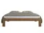Jugendbett Erts 13, Kiefer Vollholz massiv, Farbe: Eiche - Liegefläche: 120 x 200 cm (B x L)
