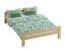 Jugendbett Llorts 14, Kiefer Vollholz massiv, Farbe: Kiefer - Liegefläche: 140 x 200 cm (B x L)