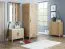 Sitzbank mit Stauraum / Schuhschrank Alotau 15, Farbe: Eiche - Abmessungen: 48 x 80 x 36 cm (H x B x T)