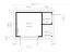 Gartenhaus / Gartenhütte mit Anbau Puchheim 02 inkl. Fußboden, Grau - 19 mm Elementgartenhaus, Grundfläche: 5,86 m², Doppel-Pultdach