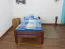 Jugendzimmerbett Kirschfarben "Easy Premium Line" K1/1n, massives Buchenholz, Matratzenmaße 90 x 200 cm, niedriges Kopfteil 