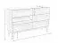 Schlafzimmer - Set C Engordany | 5-teilig | Farbe: Buche | Buche Vollholz massiv | lackiert | 2 Nachtkommode | 1 Doppelbett | 1 Kommode | 1 Kleiderschrank | zeitloses Design