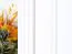 Vitrine Lotofaga 09, Farbe: Weiß / Walnuss - 200 x 66 x 48 cm (H x B x T)