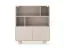 Highboard / Kommode Denali 05 | Farbe: Kaschmir | Maße: 108 x 39 x 121 | 2 Türen | 8 Fächer | ABS-Schutzkanten | Push-to-open