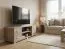 TV-Unterschrank Kikori 01, Farbe: Sonoma Eiche - Abmessungen: 43 x 120 x 43 cm (H x B x T)