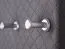 Garderobe Fjends 07, Farbe: Anthrazit - Abmessungen: 102 x 34 x 3 cm (H x B x T)