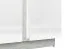 Kommode Antioch 08, Farbe: Weiß Glanz / Hellgrau - Abmessungen: 73 x 138 x 40 cm (H x B x T), mit 3 Türen und 4 Fächern