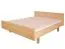 Bettgestell Buche 180 x 200 cm Natur Abbildung