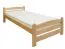 Bettgestell Buche 180 x 200 cm Natur Abbildung