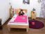 Bett 90 x 200 cm Kernbuche geölt Abbildung