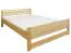 Bettgestell Kiefer 180 x 200 cm Natur Abbildung