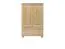 Dielenschrank Kiefer, Farbe: Natur 139x90x42 cm Abbildung