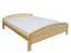 Bettgestell Kiefer 160 x 200 cm Natur Abbildung