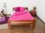 Holzbett Buche 120 x 200 cm Kirsche Abbildung