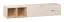 TV-Unterschrank | Farbe: Beige | zwei Schubladen | Griffe: Eiche | 1 Kabeldurchführung | Maße: 187 x 42 x 36 cm | zwei Fächer | Soft-Close-Funktion