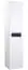 Badezimmer - Hochschrank Meerut 84, Farbe: Weiß matt – 160 x 35 x 36 cm (H x B x T)