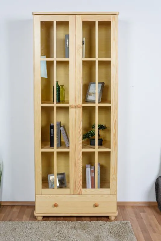 Kiefernholz Vitrine