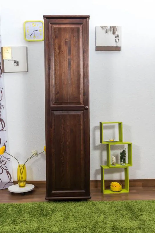 Echtholz-Schrank, Farbe: Nuss 190x47x60 cm Abbildung