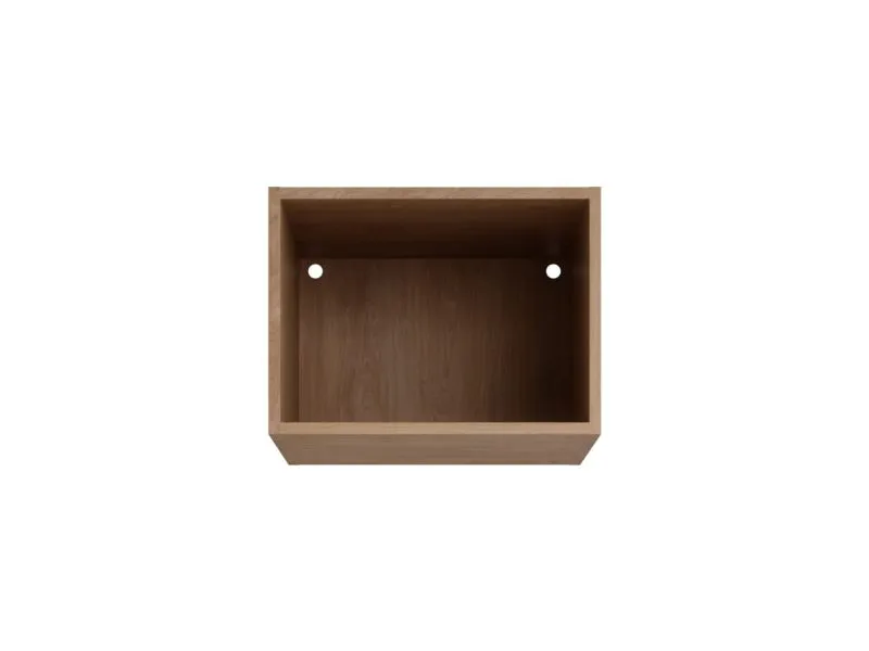 Aufsatz für Kleiderschrank | Farbe: Eiche Puccini | Maße: 51,5 x 55 x 38,5 cm