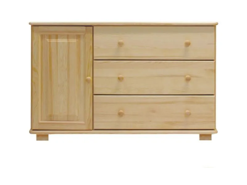 Küchenschrank, Mehrzweckschrank, Anrichte, 118 cm breit Abbildung
