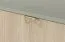 Kommode mit drei Schubladen Crewe 02, Farbe: Eukalyptus / Eiche - Abmessungen: 80 x 106 x 38 cm (H x B x T)