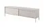 Stilvolles Wohnzimmer - Set B Balta, 4-teilig, Farbe: Beige, Push-to-open Funktion, ABS-Kantenschutz, Beine: Metall