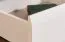 Kleiderschrank mit 3 Türen Papauta 03, Farbe: Kaschmir / Eiche dunkel - Abmessungen: 226 x 142 x 60 cm (H x B x T)