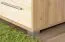 Schrank Curug 22, Farbe: Eiche / Buche hell - Abmessungen: 188 x 50 x 34 cm (H x B x T)