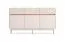 Sideboard / Kommode Humboldt 05 | Maße: 154 x 40 x 85 cm | Farbe: Eiche Cremona / Kaschmir | 3 Schubladen | 3 Türen | Beine: Metall | Soft-Close 